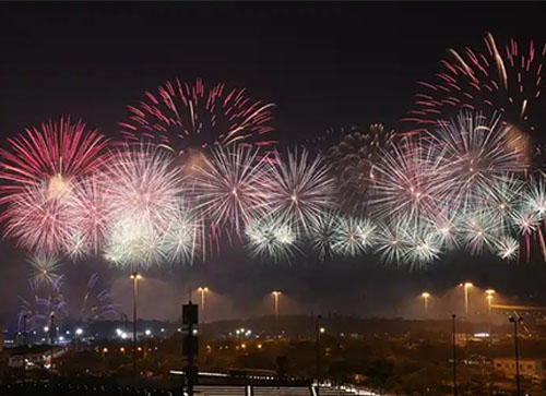 扎囊县焰火晚会